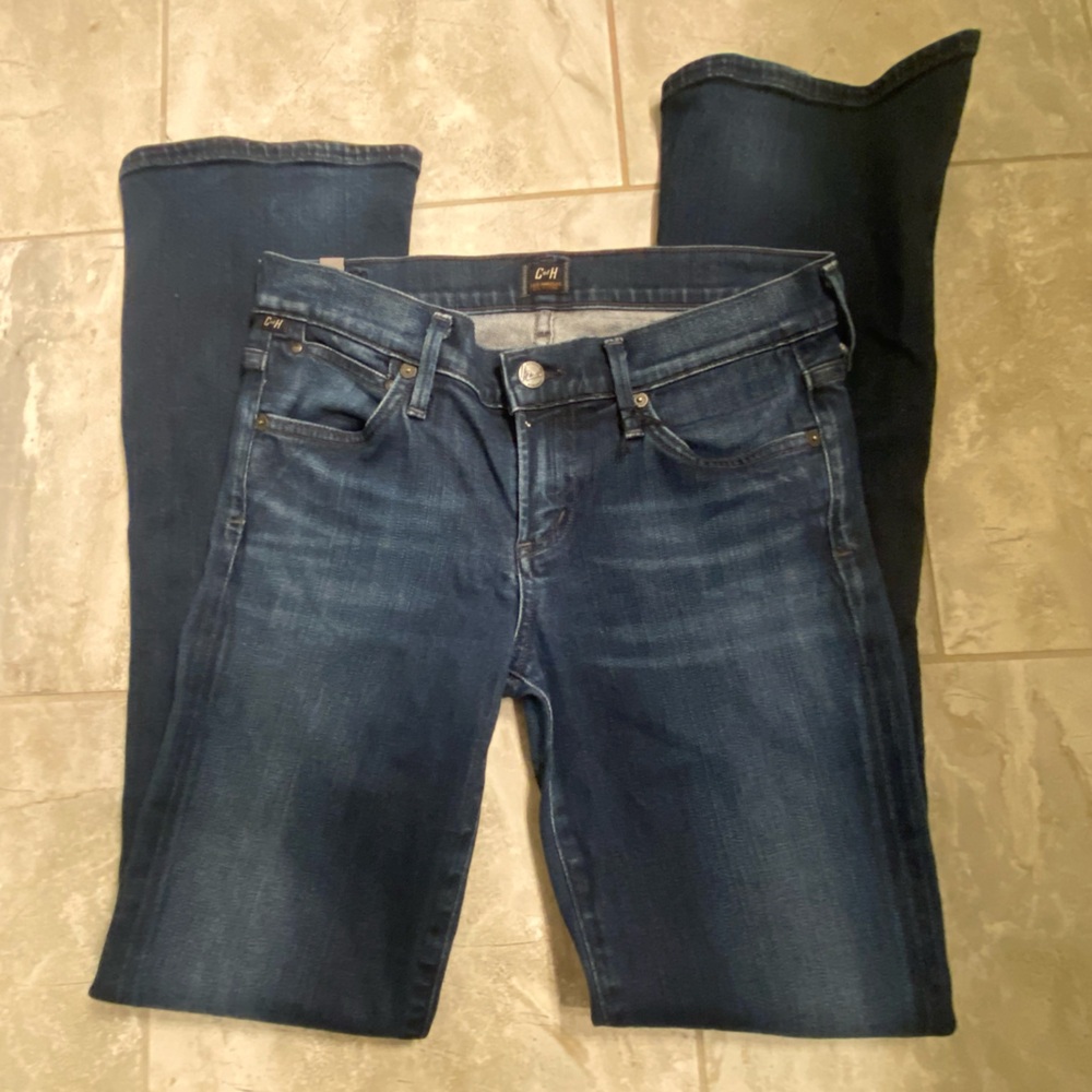 EUC Citizens Of Humanity Dark Blue Boot Cut Jeans